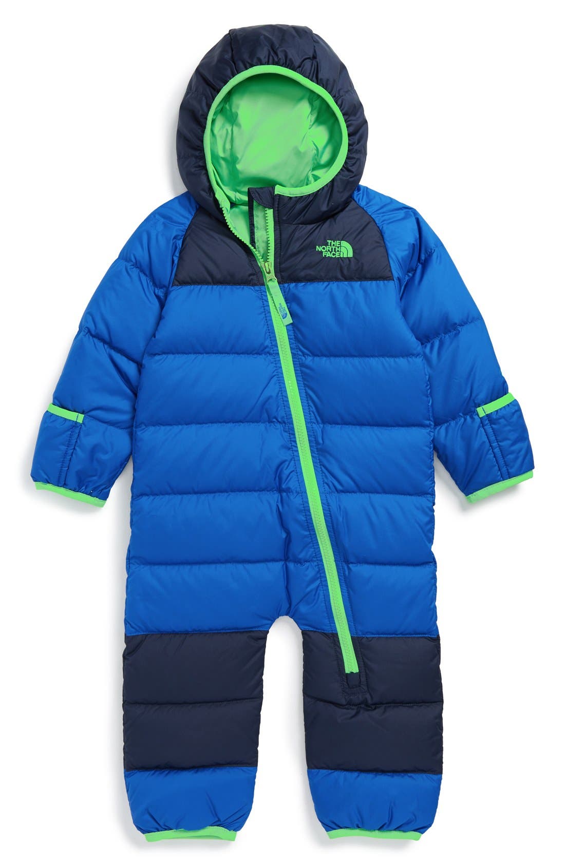 The North Face 'Lil Snuggler' Water Resistant Down Snowsuit (Baby Boys
