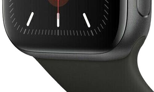 Shop Apple Series 5  Watch® Watchband In Gray/black