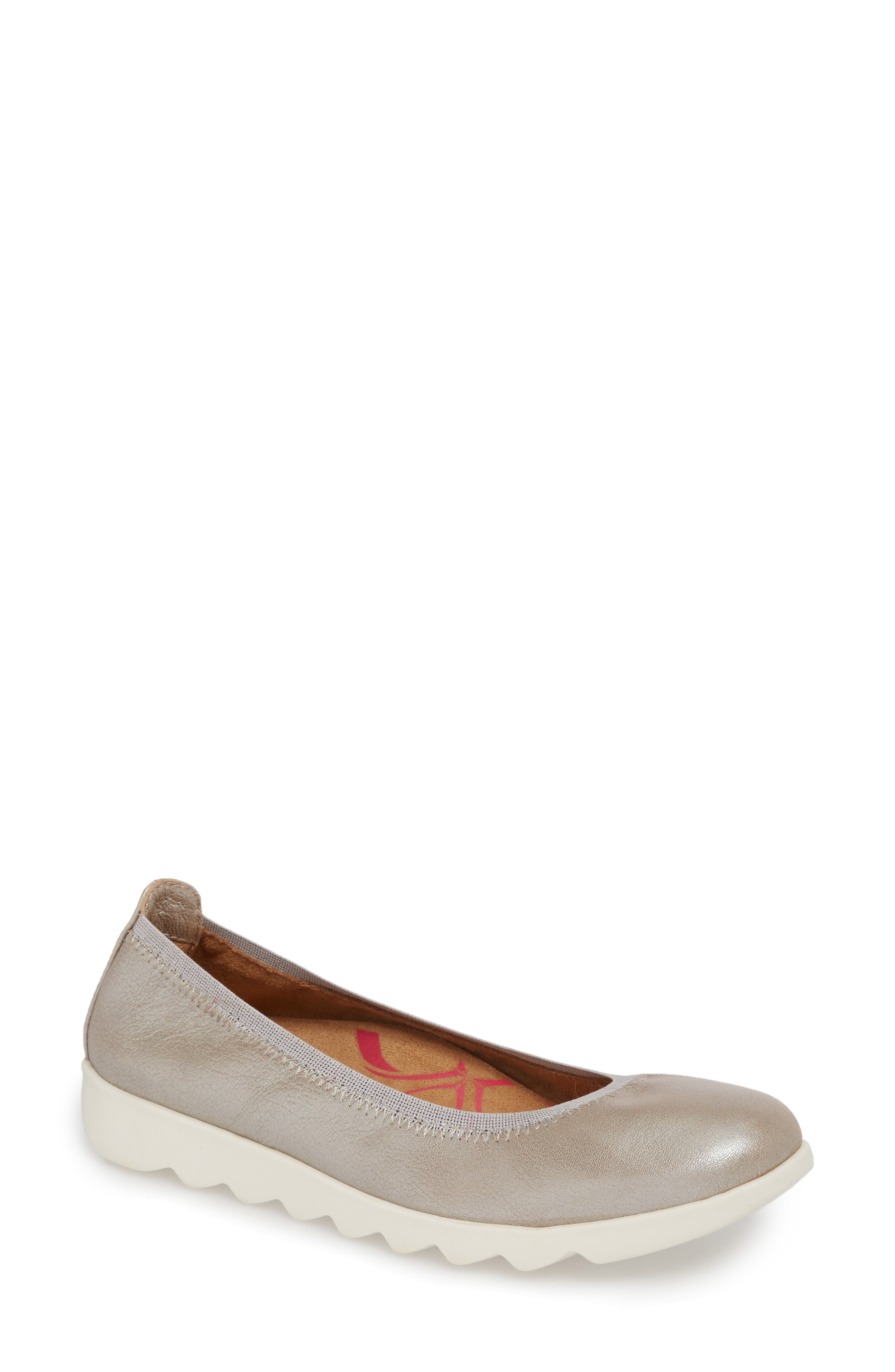 Comfortiva Grace Flat, Metallic