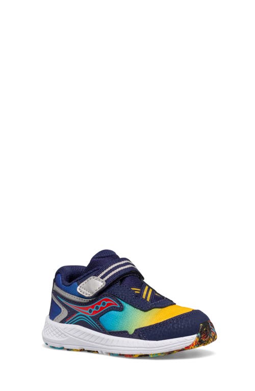 Saucony Ride 10 Jr. Sneaker In Blue/yellow