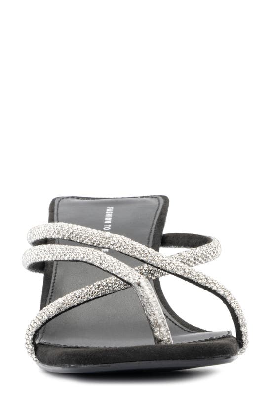 Fashion To Figure Women's Nikita Wide Width Heels Sandals In Black