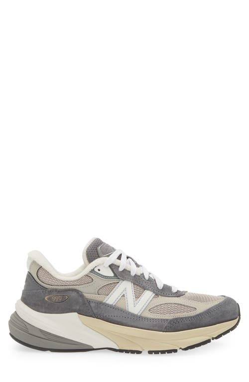 Shop New Balance 990 V6 Core Running Shoe In Castlerock/moonrock