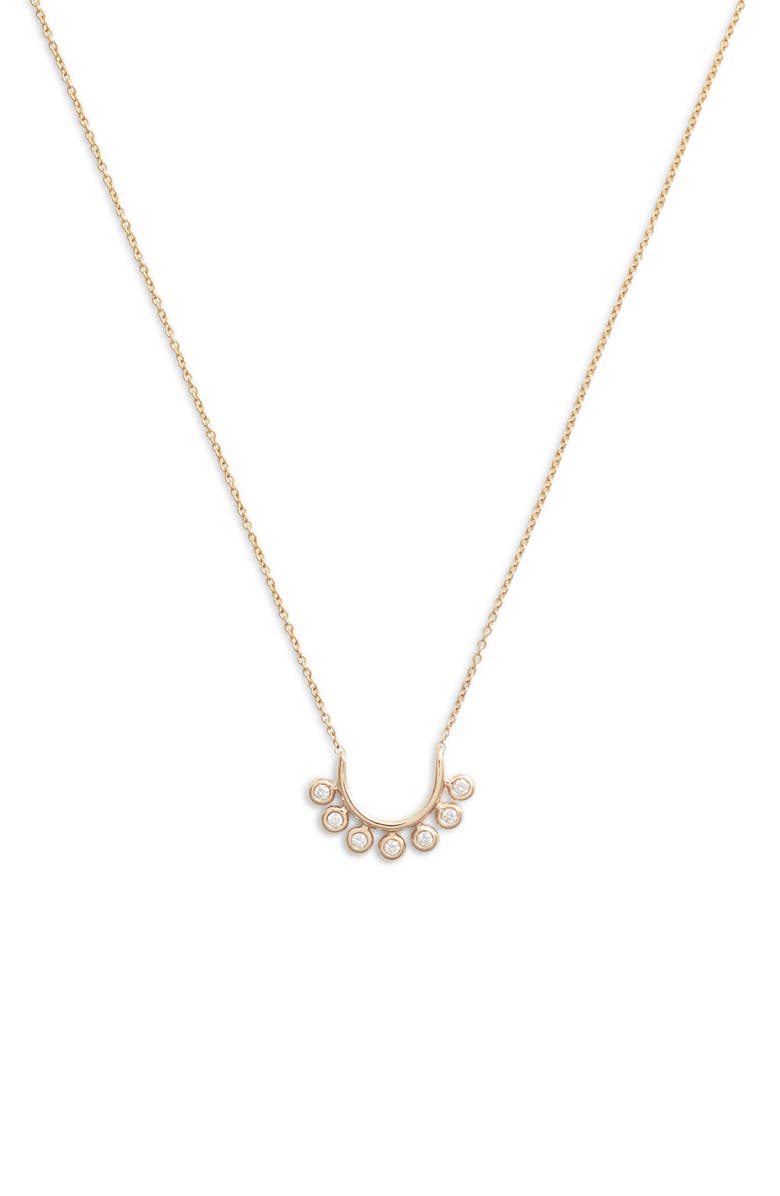 Dana Rebecca Lulu Jack Diamond Bezel Pendant Necklace | Nordstrom