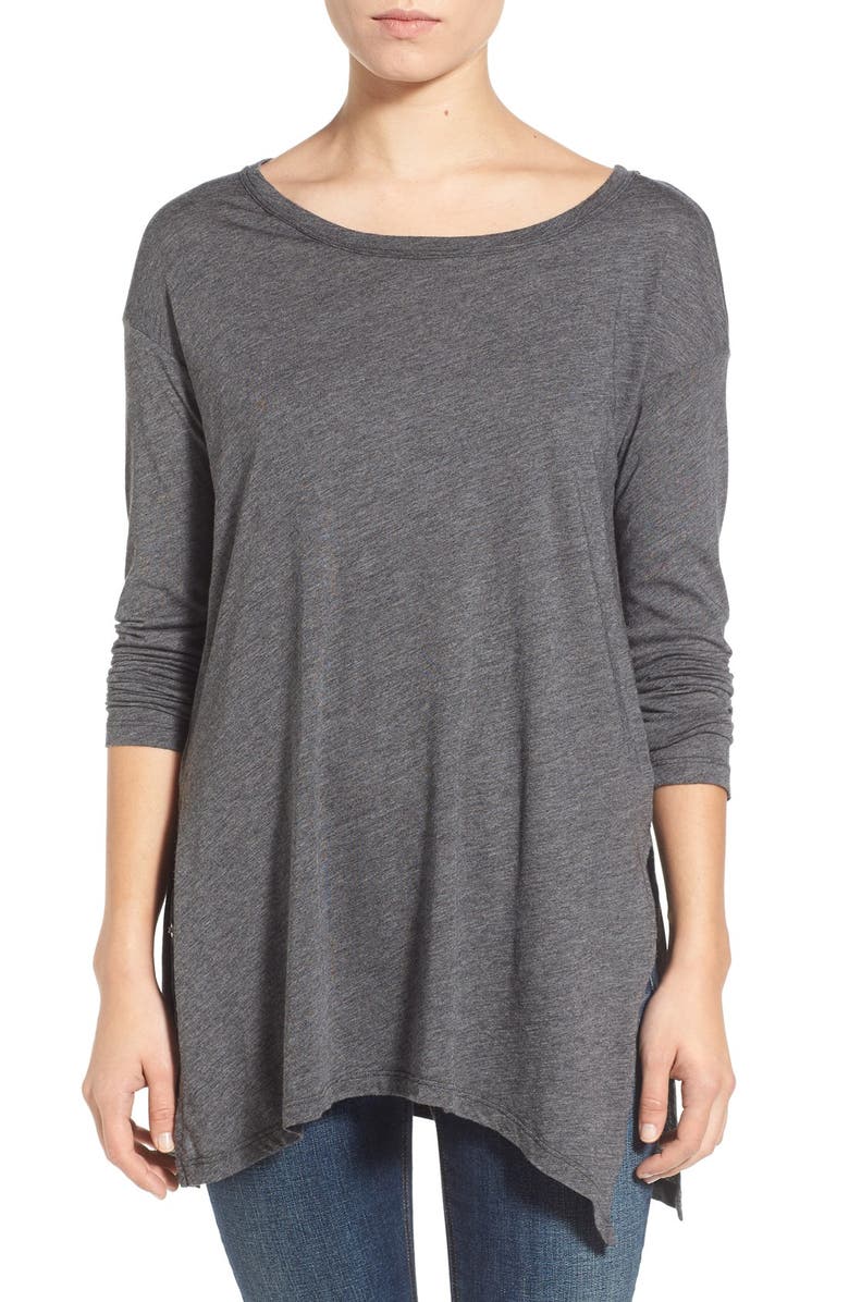 Splendid Long Sleeve Slub Jersey Top | Nordstrom