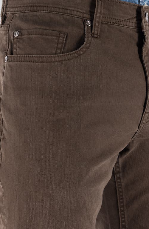 Devil-dog Dungarees Athletic Fit Stretch Jeans In Dark Roast