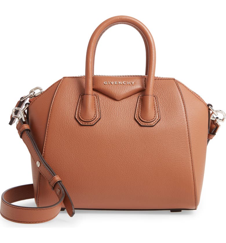 Mini Antigona Sugar Leather Satchel