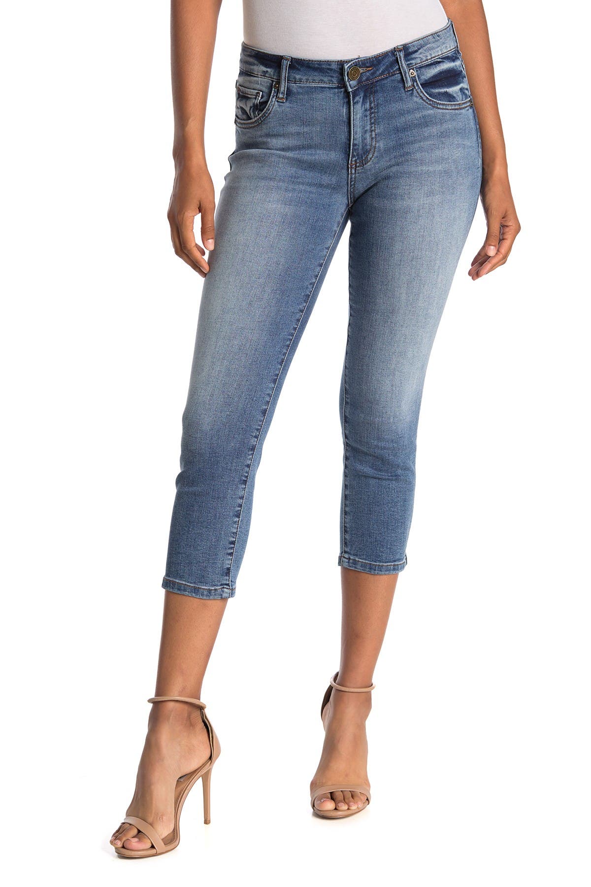 kut from the kloth cropped jeans
