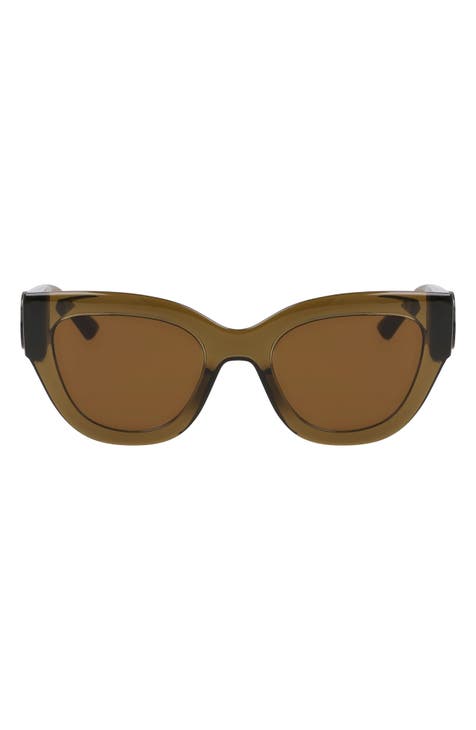 Women's Beige Cat-Eye Sunglasses | Nordstrom