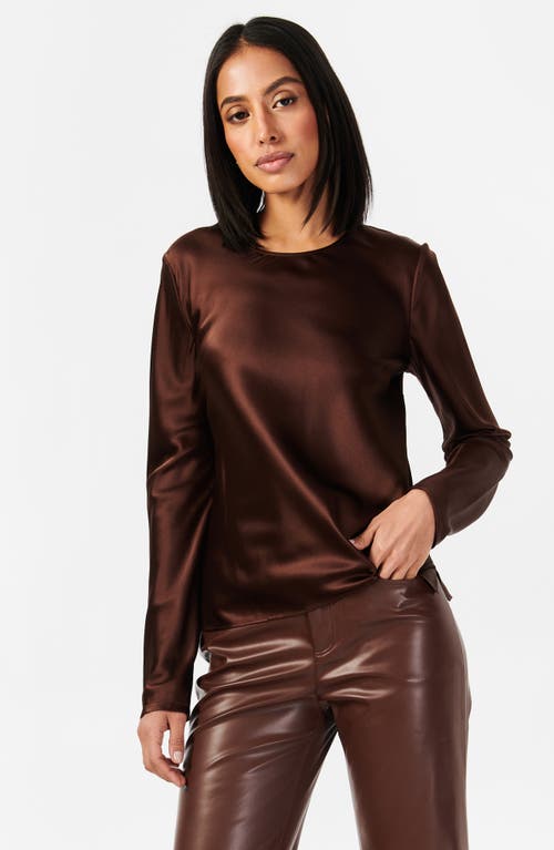 Cami Nyc Shireen Stretch Silk Charmeuse Top In Java