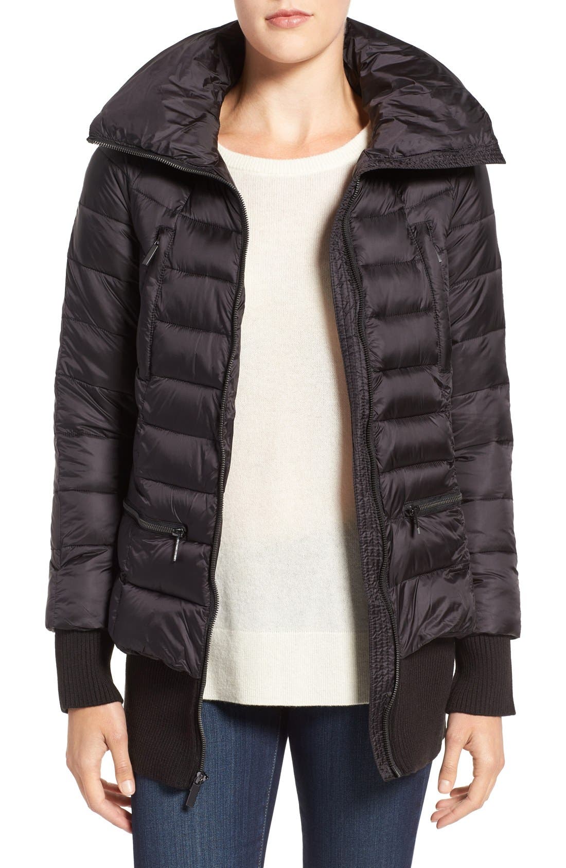 French Connection Pillow Collar Bomber Jacket Nordstrom