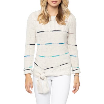Nic+Zoe Fresh Path Sweater, White