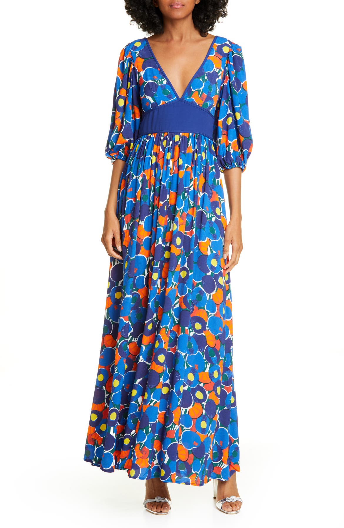 STAUD Affogato Print Maxi Dress | Nordstrom