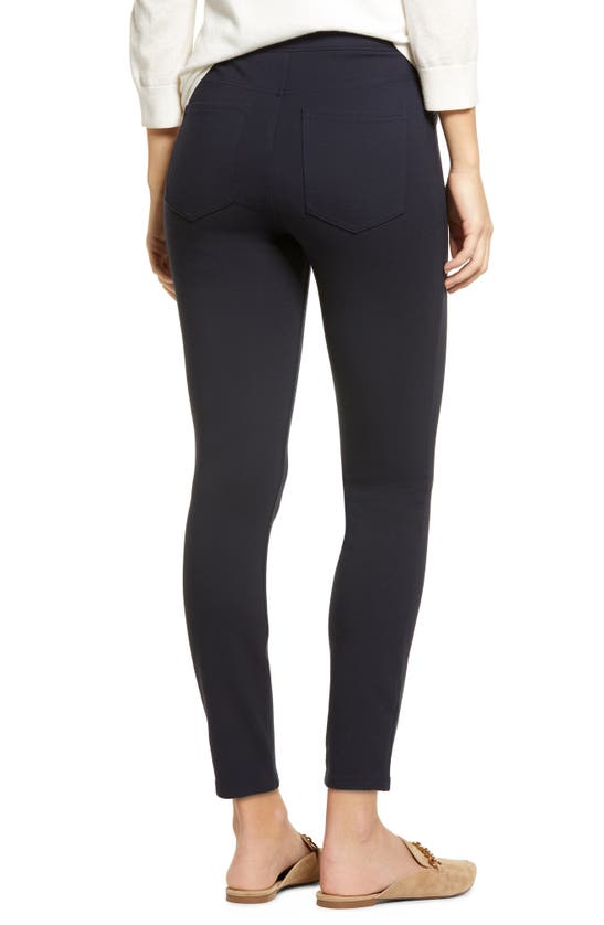 Spanx The Perfect Pants Four-pocket Ankle Pants In Classic Navy