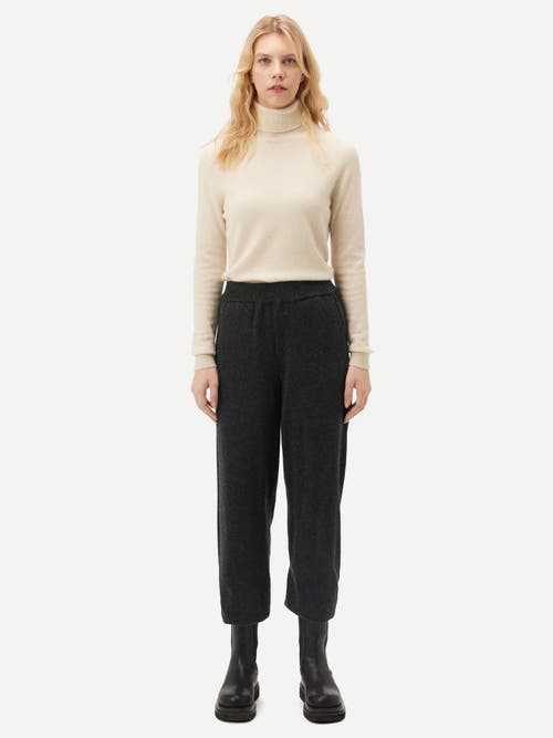Gobi Mongolian Cashmere Cashmere Joggers In Charcoal