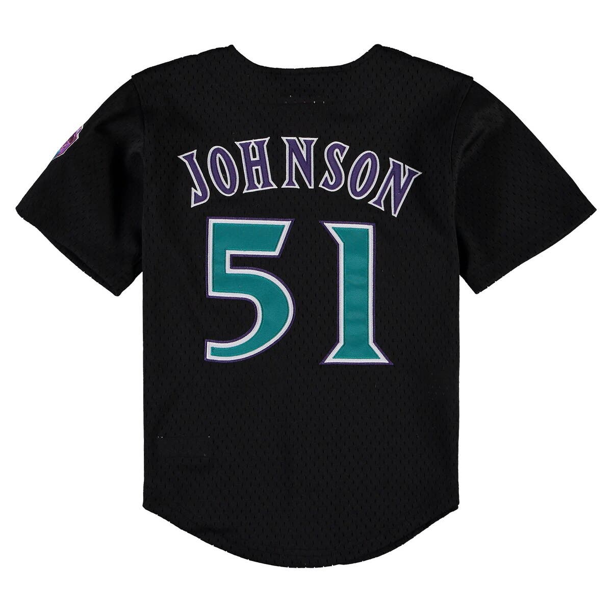 randy johnson black diamondbacks jersey