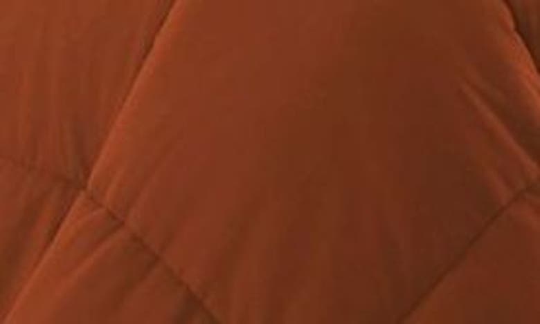 Modern Threads Down Alternative Reversible Comforter In Rusty/clay