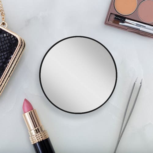 Zadro Compact Mirror With 10x Magnification & Suction Cup In Gray
