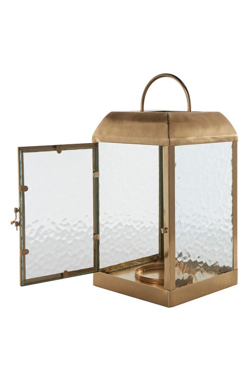 Sonoma Sage Home Metal Candle Lantern In Gold