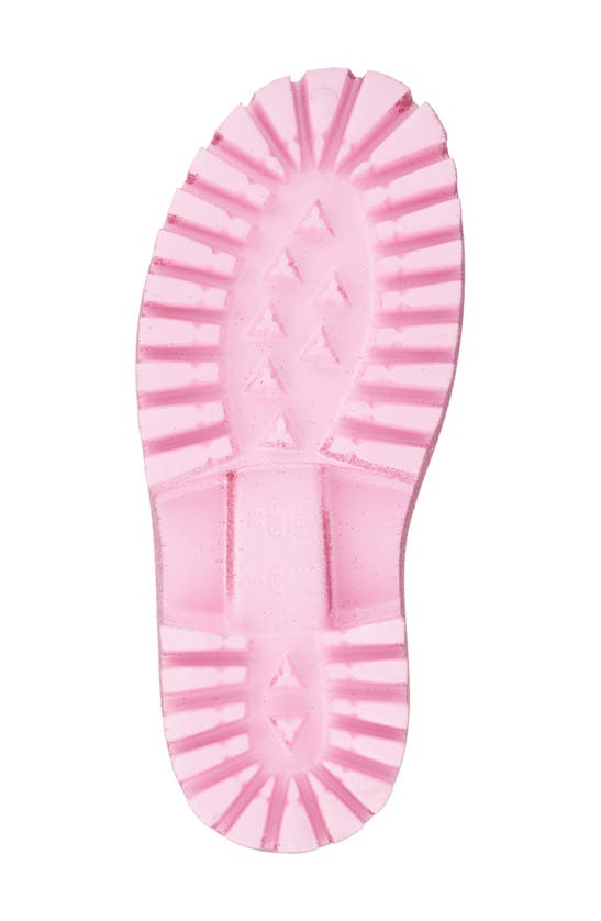 Shop Olivia Miller Sparkles Plaform Slide Sandal In Pink
