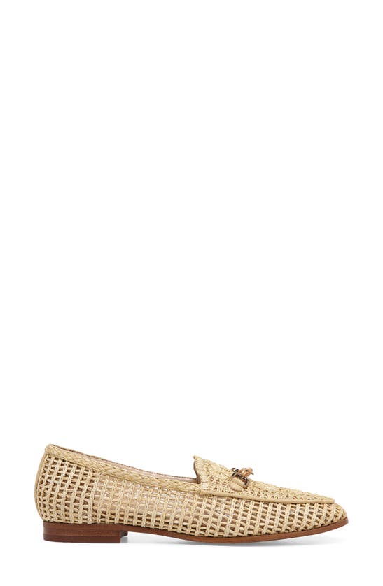 Sam Edelman Women's Lowell Almond Toe Logo Detail Loafers In Natural ...