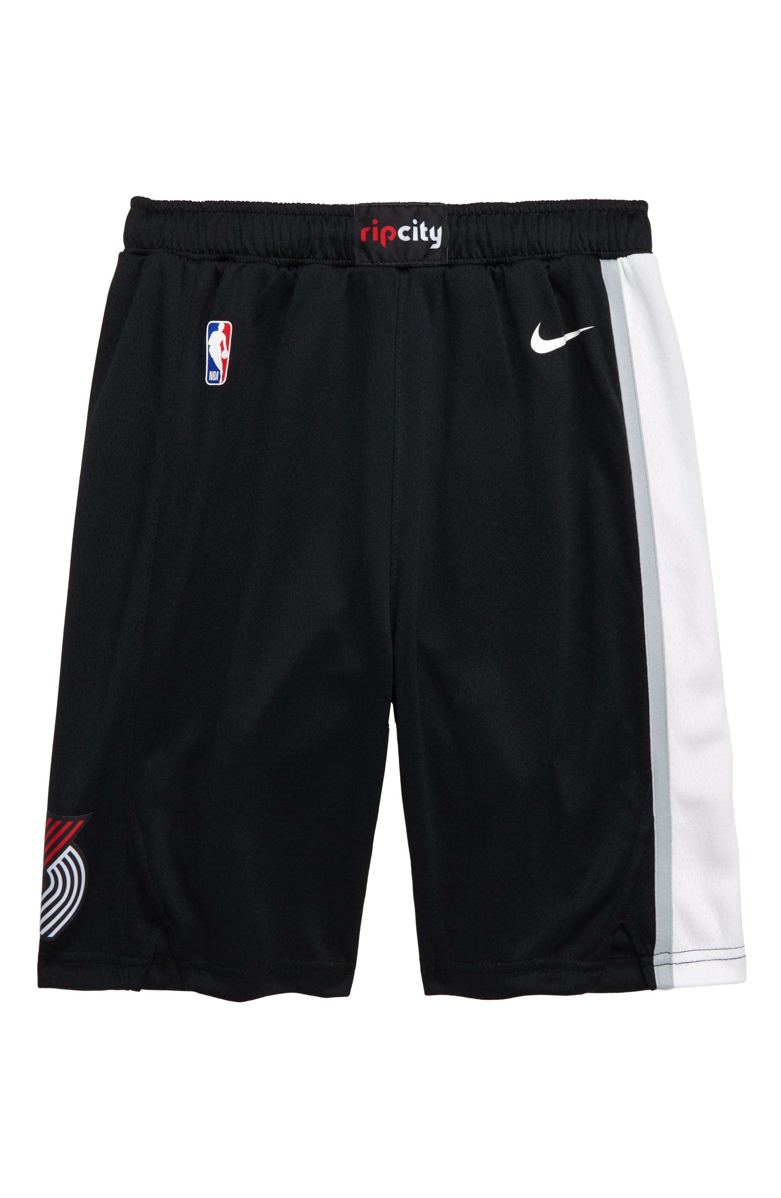 nba logo basketball shorts