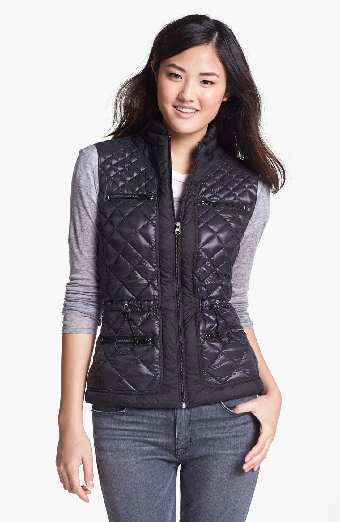 Bernardo Packable Goose Down Anorak Vest (Nordstrom Exclusive) Nordstrom