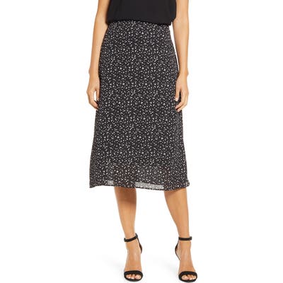 Loveapella A-Line Midi Skirt, Black