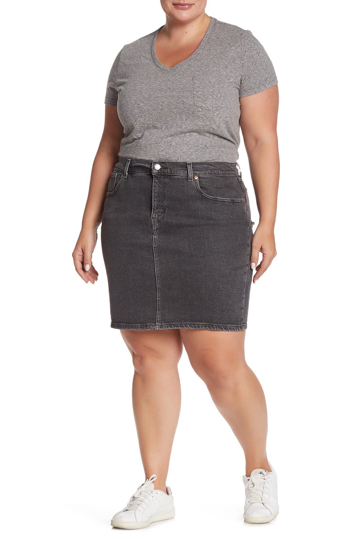 levis core denim skirt