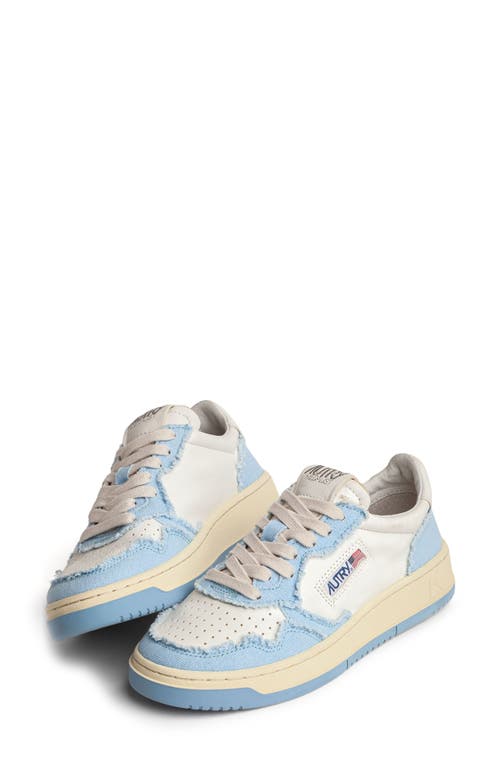 Autry Medalist Low Sneaker In Blue