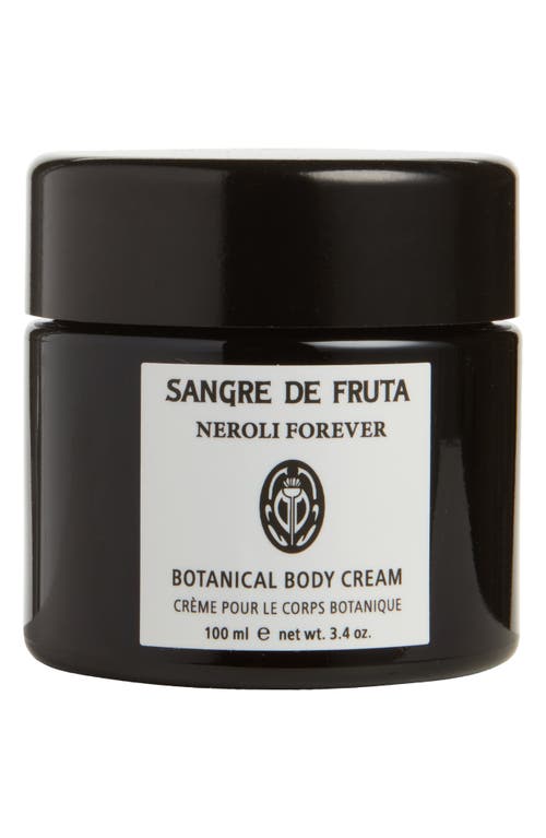 Neroli Forever Botanical Body Cream in Black