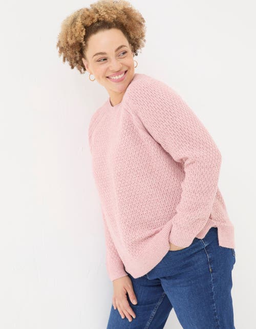 FATFACE PLUS SIZE ELLA TEXTURED SWEATER 