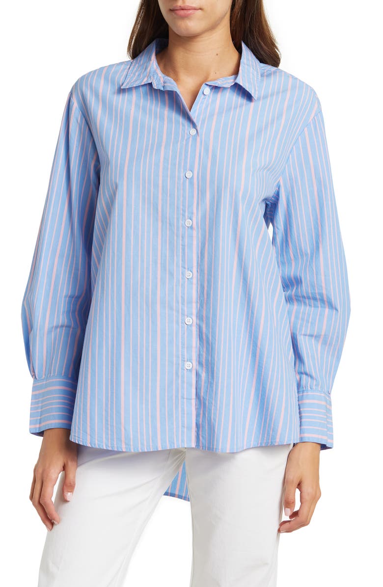VELVET HEART Westerly Stripe Long Sleeve Button Front Shirt | Nordstromrack
