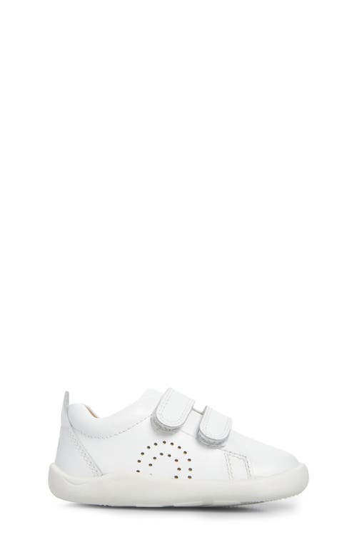 Old Soles Kids' Metallic Leather Sneaker In Snow