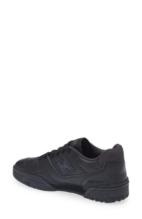 Shop New Balance 550 Basketball Sneaker In Black/black