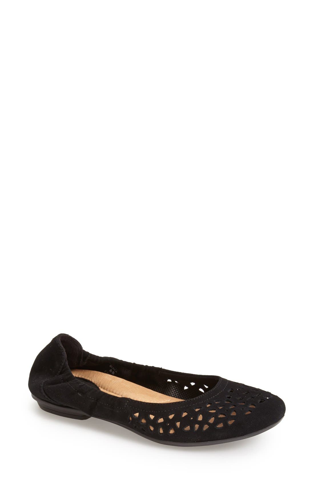 earth ballet flats