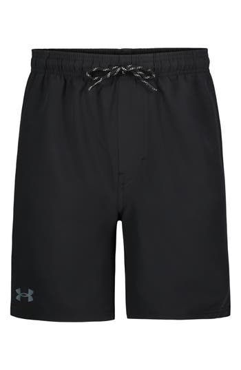Under Armour Kids' Stretch Upf 50+ Shorts In Black