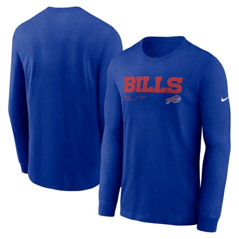 Buffalo Bills Colorblock Wordmark Raglan T-Shirt FOCO