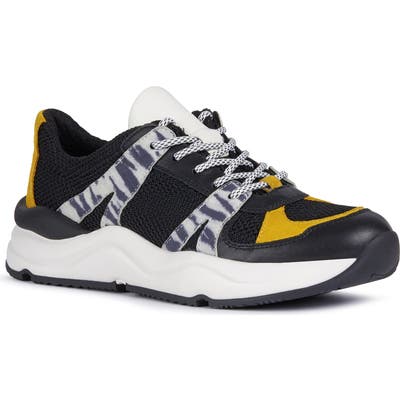 Geox Tapazio Sneaker, Black