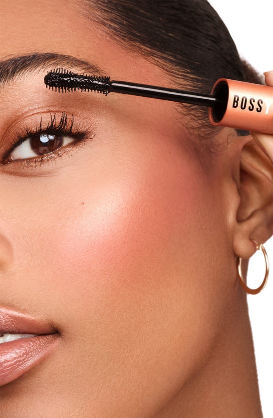 Shop Bossy Cosmetics Extremely Bossy Lengthening & Volumizing Mascara In Onyx