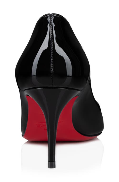 CHRISTIAN LOUBOUTIN CHRISTIAN LOUBOUTIN HOT CHICK SCALLOP PATENT LEATHER PUMP 