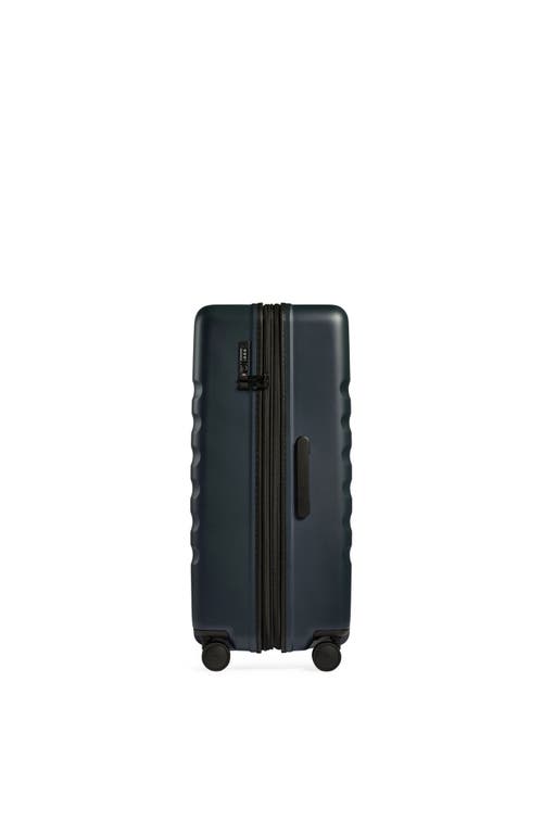 Antler Icon Stripe Large Suitcase In Indigo Blue