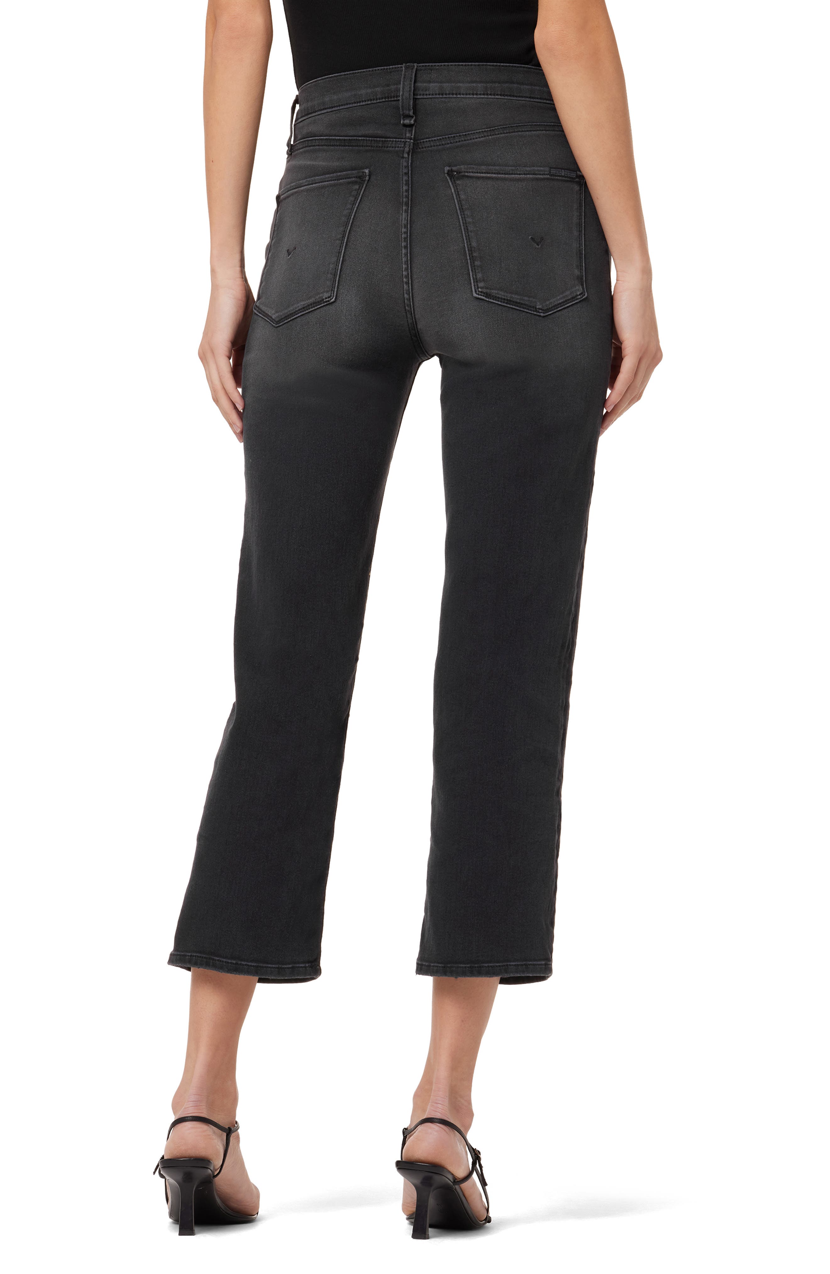 Hudson Jeans Noa Mid Rise Straight Crop Jeans Nordstromrack