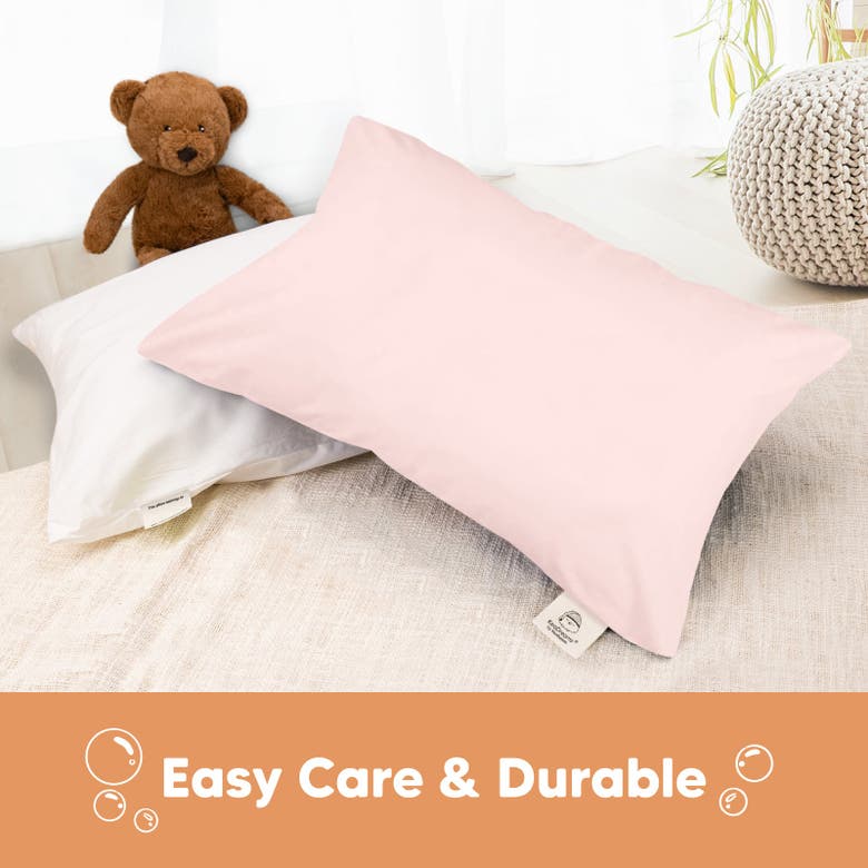 Shop Keababies Printed Toddler Pillowcase 13x18" In Mist Pink