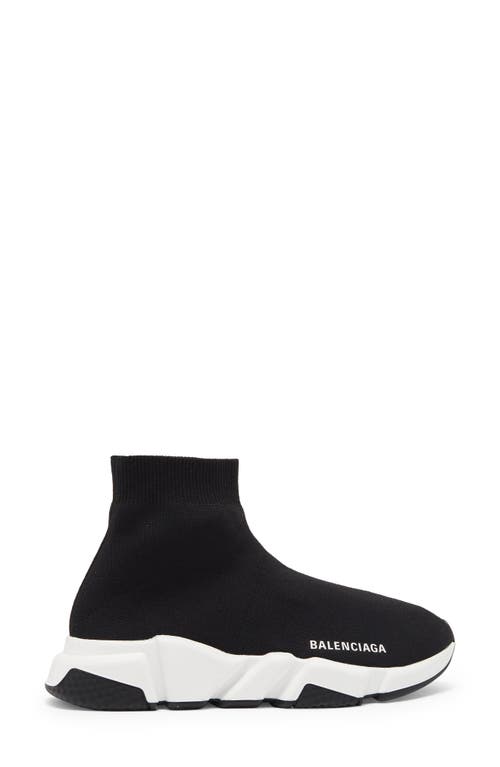 Shop Balenciaga Speed Lt Sneaker In Black/white/black