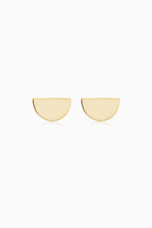Oradina 14k Yellow Gold Cabana Studs In Yellow Gold