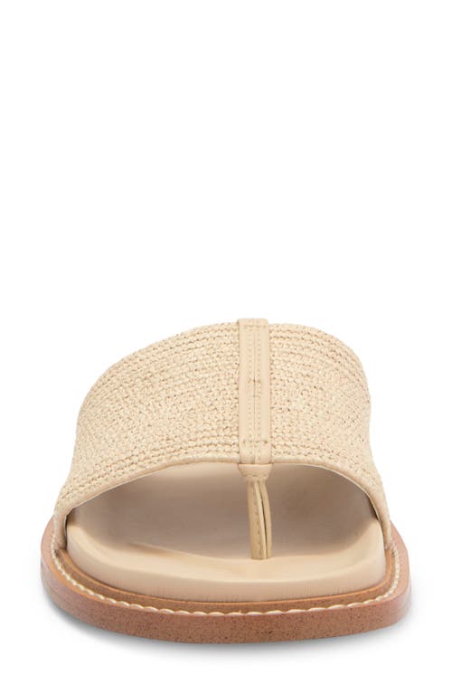 J/slides Nyc Jslides Raffia Slide Sandal In Sand Stretch