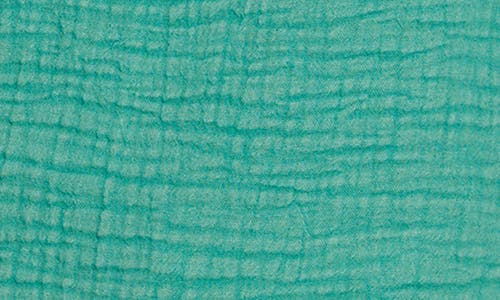 Faherty Dylan Split Neck Top In Bottle Green