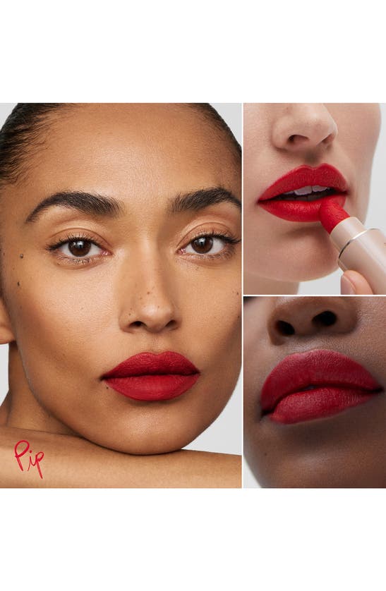 Shop Westman Atelier Lip Suede Matte Lipstick In Pip