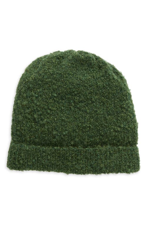 Shop The Elder Statesman Teddy Bouclé Beanie In Green