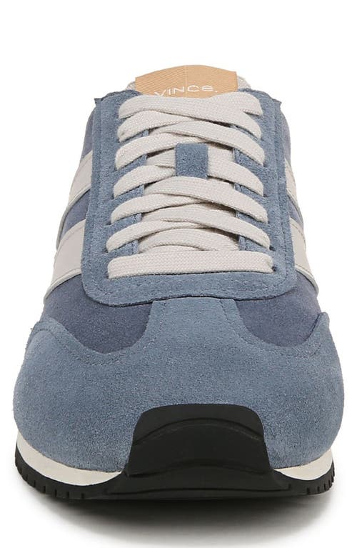 Shop Vince Oasis Sneaker In Huntington Blue/horchata